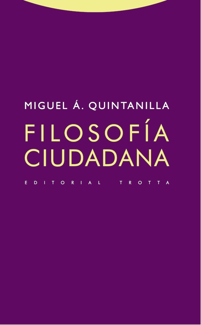 Book cover for Filosofía ciudadana
