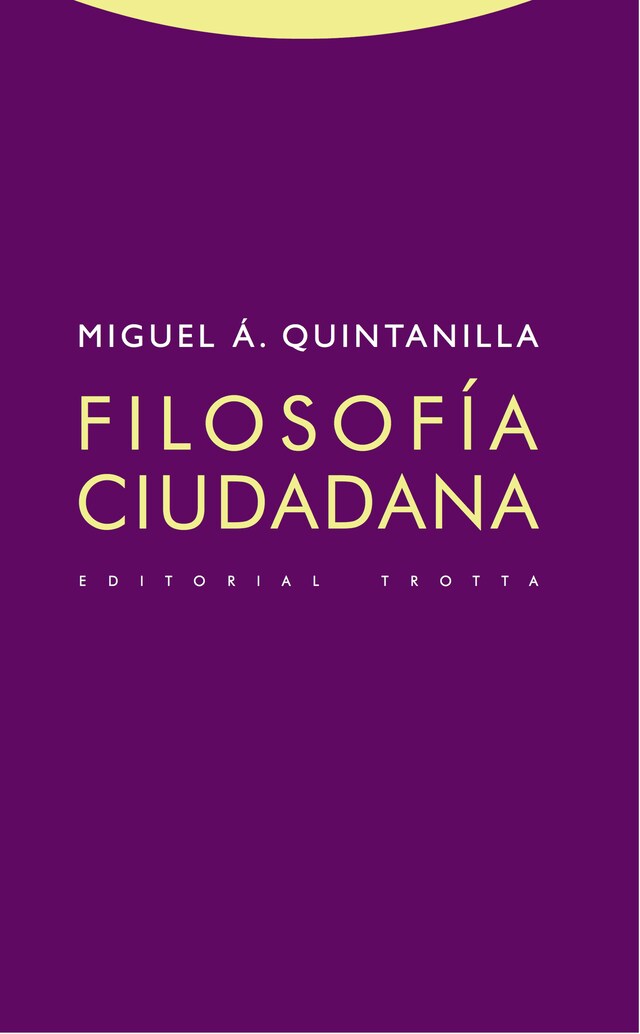 Buchcover für Filosofía ciudadana