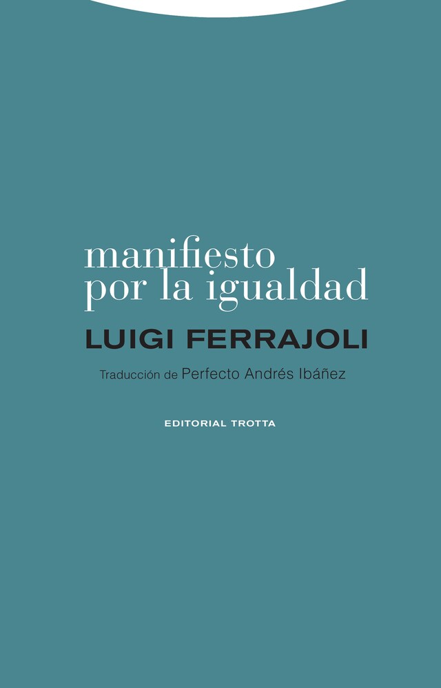 Book cover for Manifiesto por la igualdad