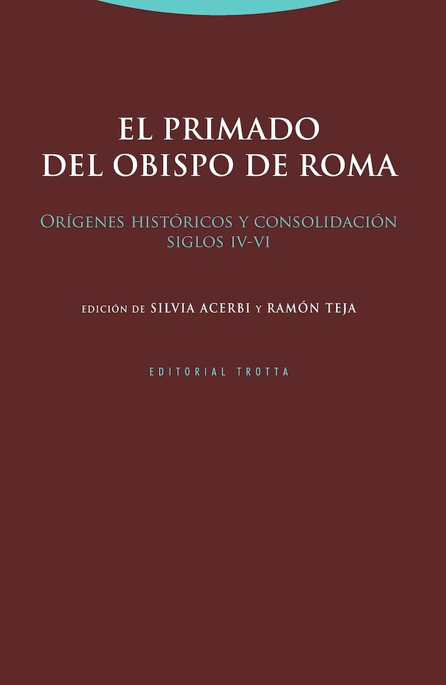 Book cover for El primado del obispo de Roma