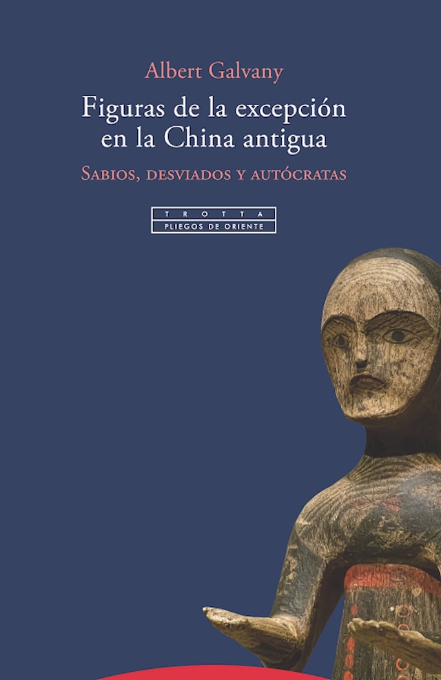 Book cover for Figuras de la excepción en la China antigua