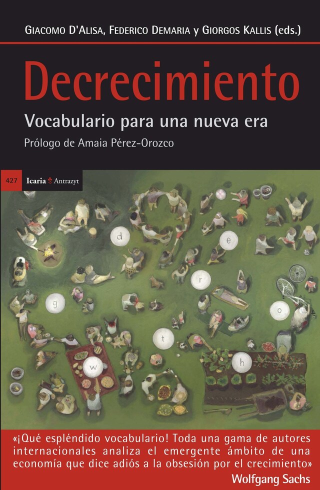 Copertina del libro per Decrecimiento