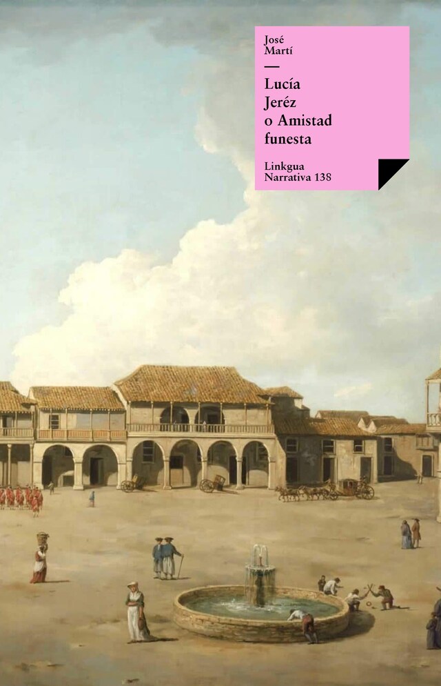 Portada de libro para Lucía Jeréz. Amistad funesta