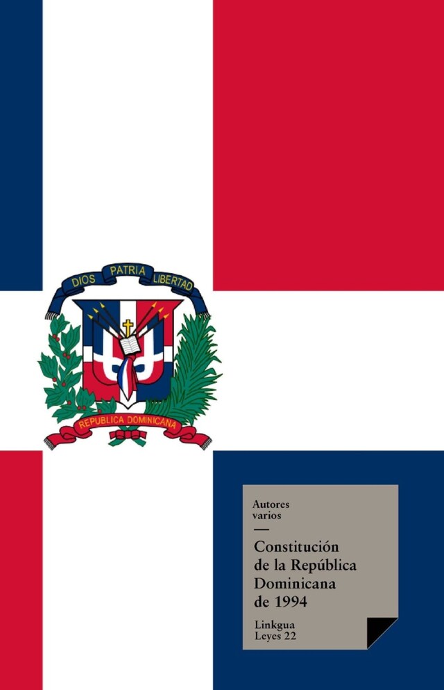 Portada de libro para Constitución de la República Dominicana de 1994