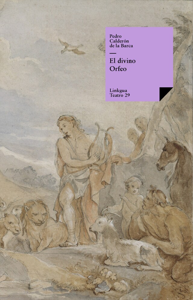 Portada de libro para El divino Orfeo