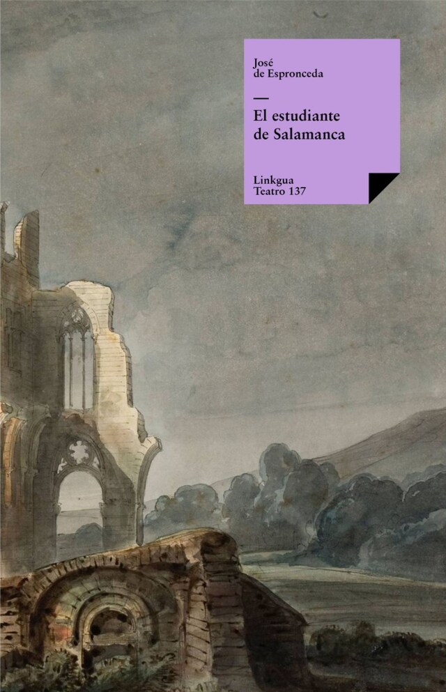 Book cover for El estudiante de Salamanca