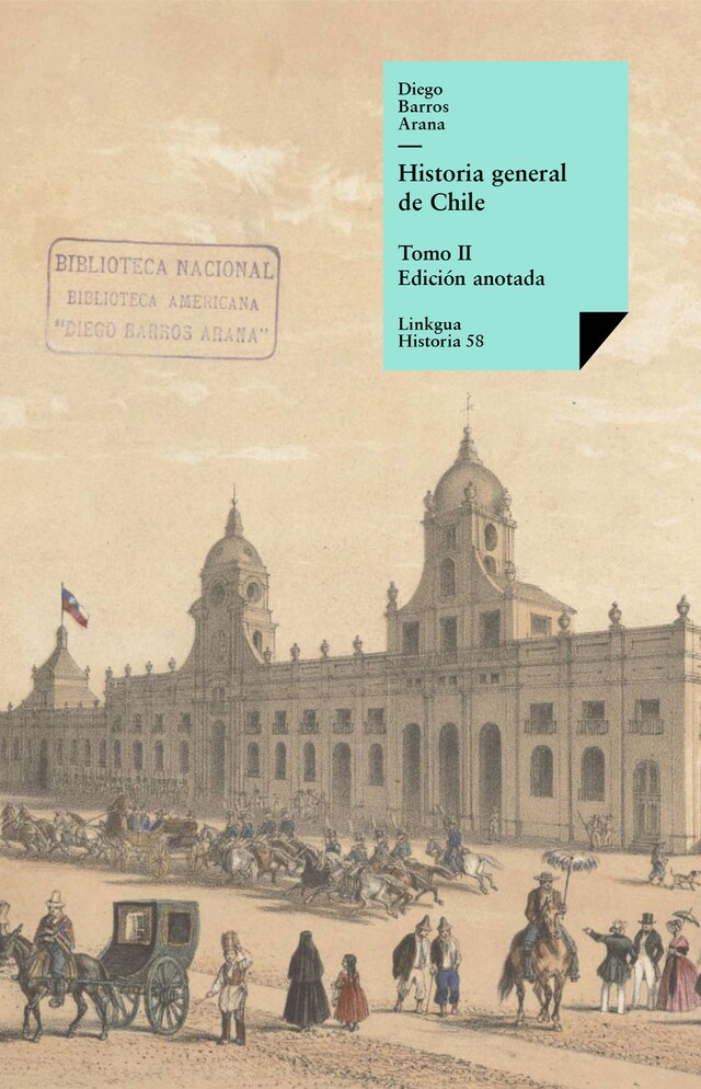 Buchcover für Historia general de Chile II