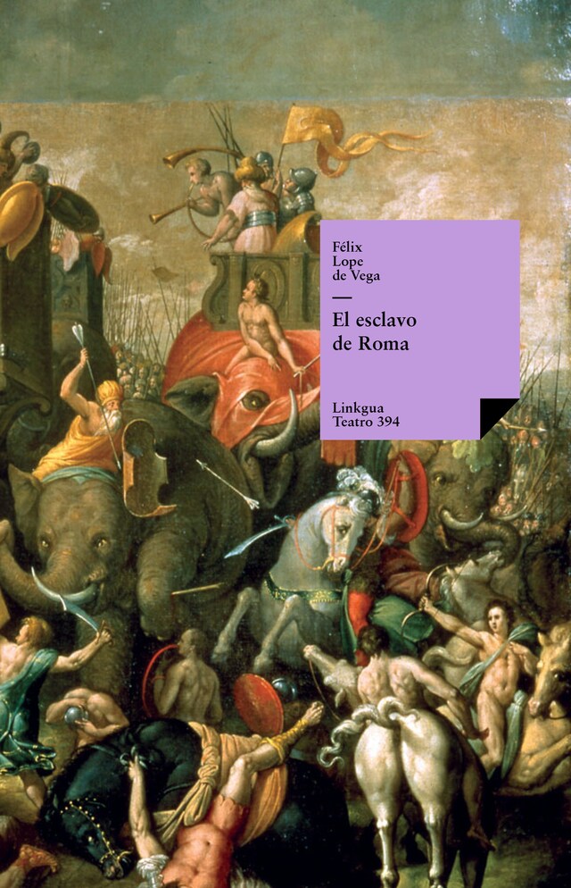 Buchcover für El esclavo de Roma