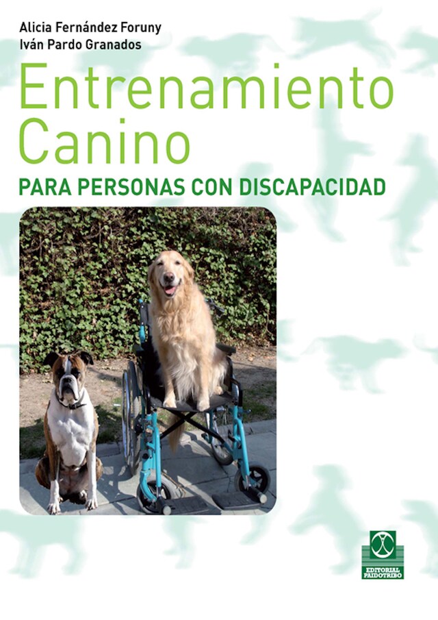 Boekomslag van Entrenamiento canino para personas con discapacidad