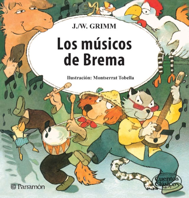 Buchcover für Los músicos de Brema