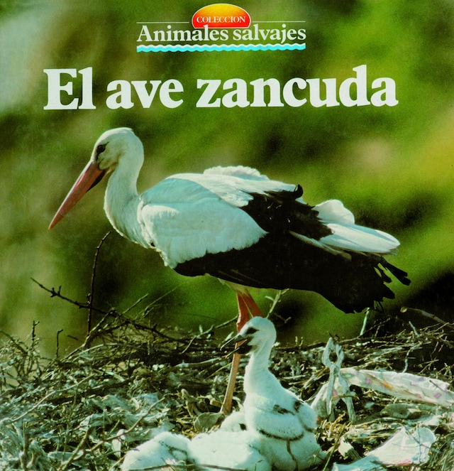 Book cover for El ave zancuda