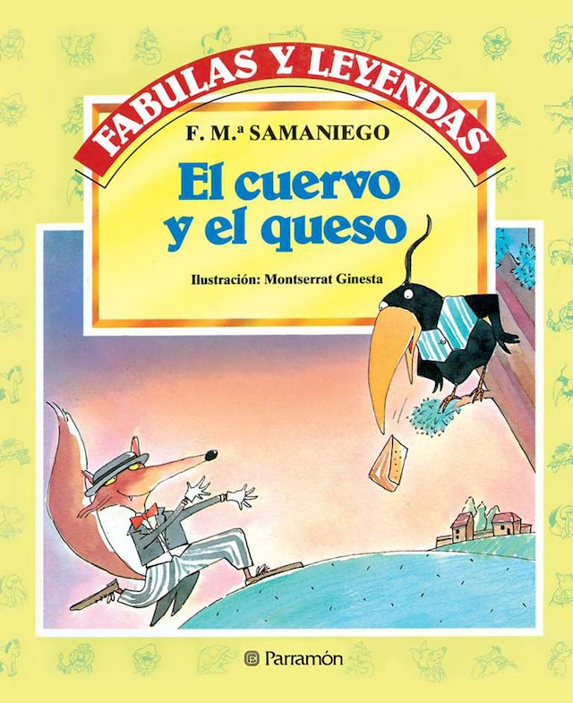Kirjankansi teokselle El cuervo y el queso
