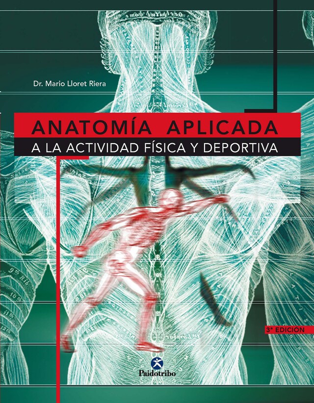 Book cover for Anatomía aplicada a la actividad física y deportiva