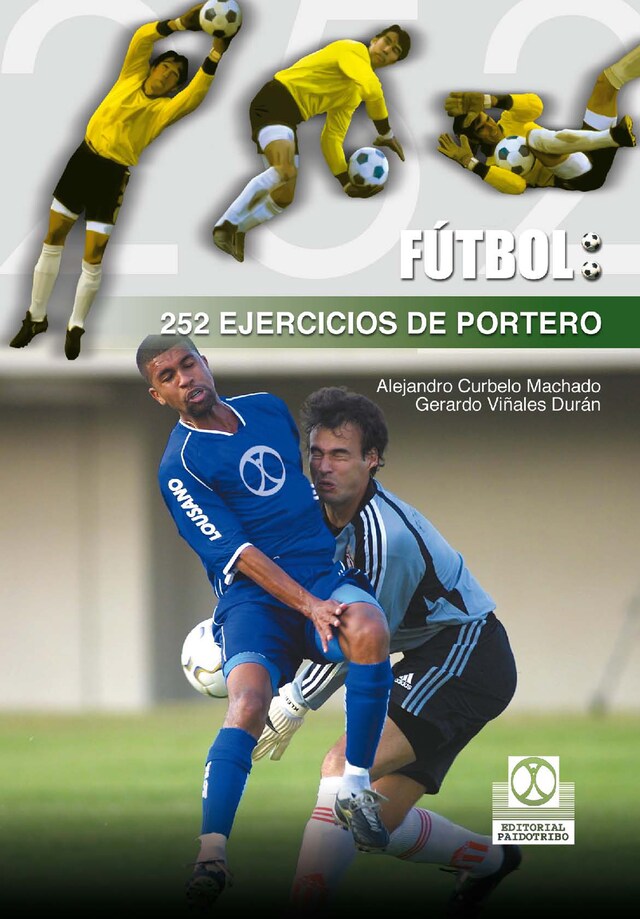 Book cover for 252 ejercicios de portero