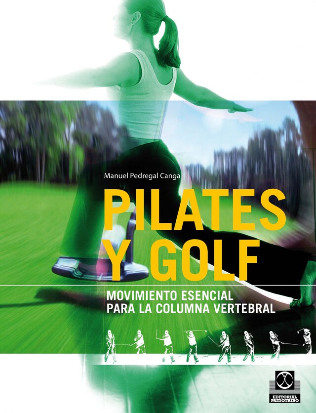 Portada de libro para Pilates y golf