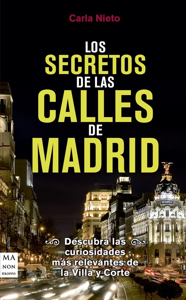 Book cover for Los secretos de las calles de Madrid