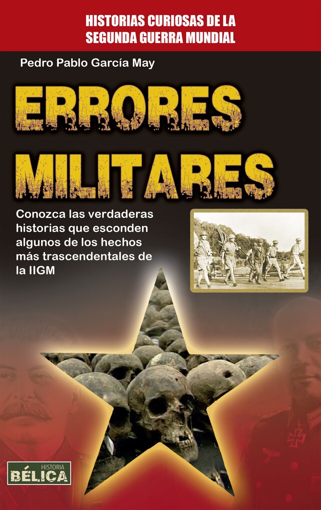 Kirjankansi teokselle Errores Militares