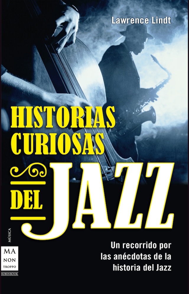 Book cover for Historias curiosas del jazz