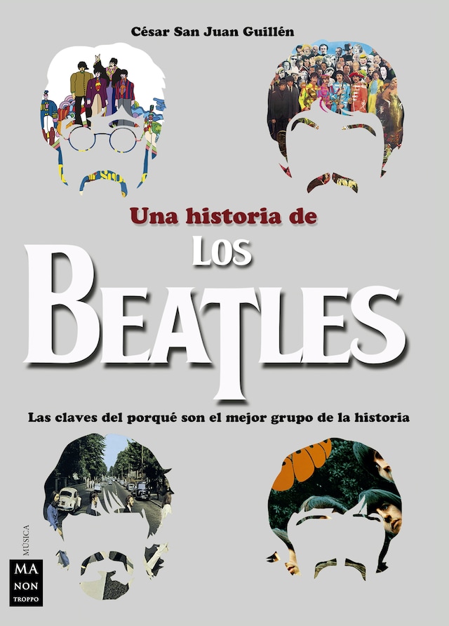 Book cover for Una historia de los Beatles