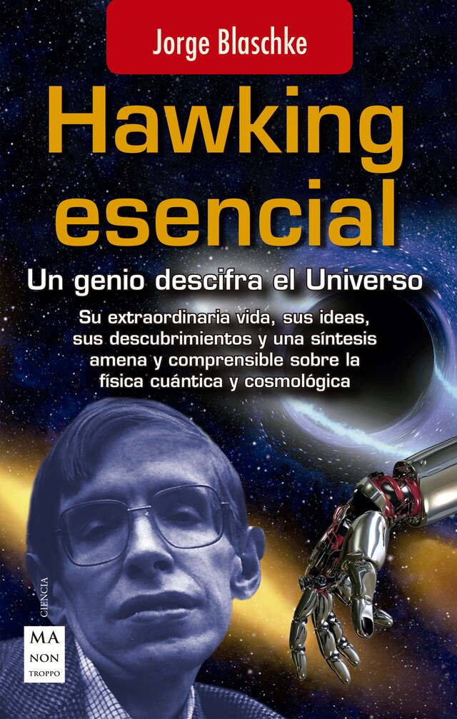 Kirjankansi teokselle Hawking esencial