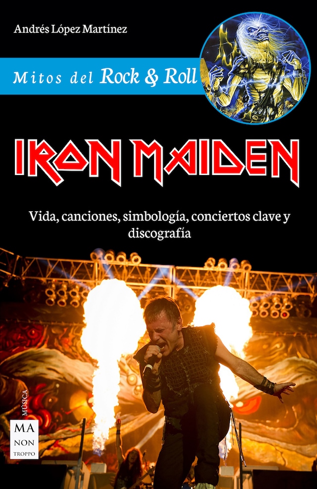 Copertina del libro per Iron Maiden
