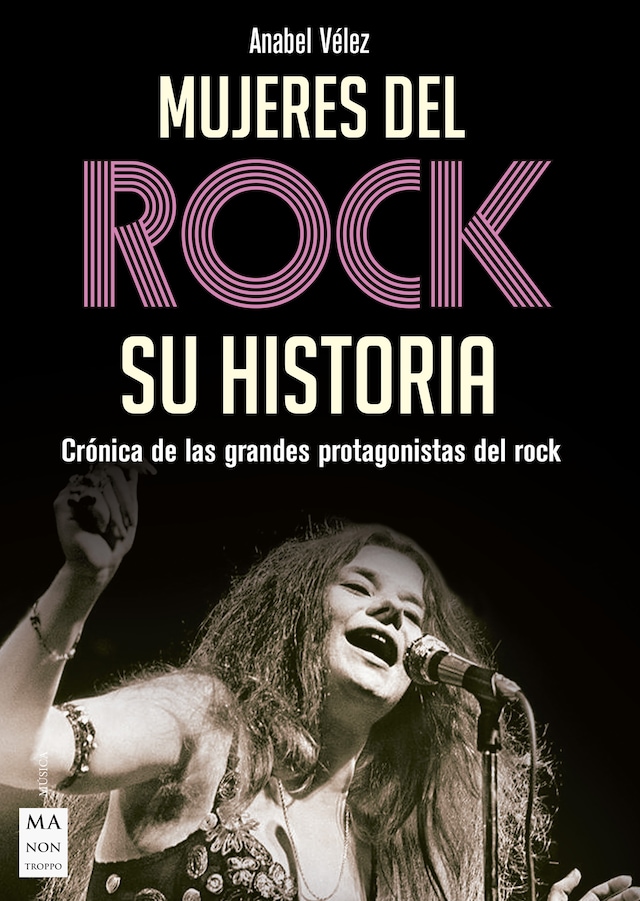 Book cover for Mujeres del rock. Su historia