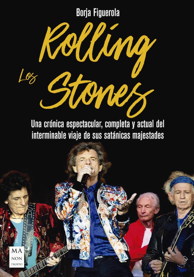 Book cover for Los Rolling Stones