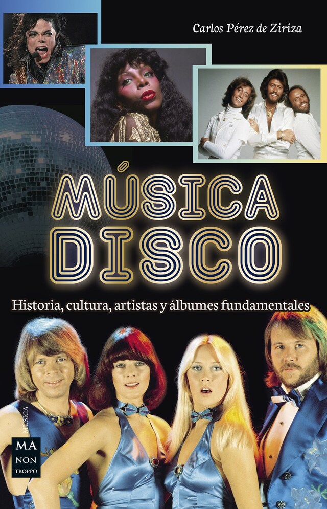 Portada de libro para Música disco