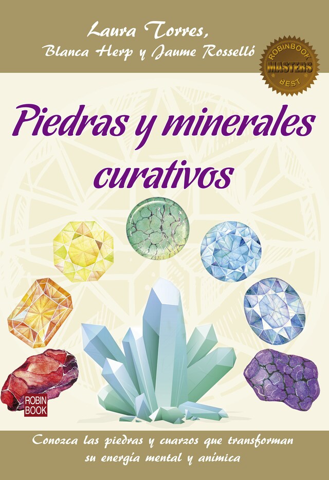 Kirjankansi teokselle Piedras y minerales curativos