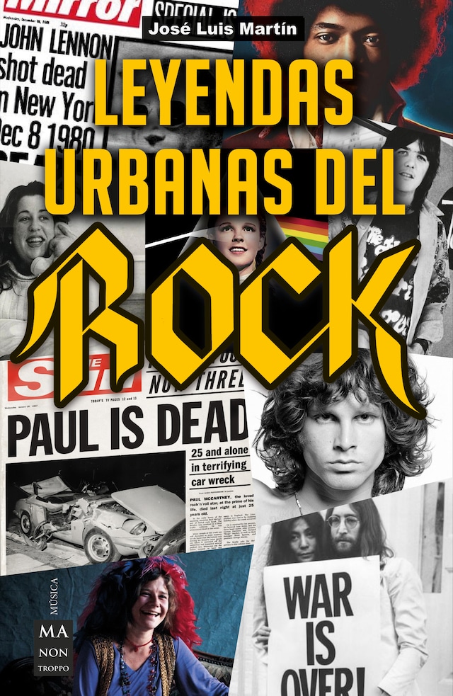 Book cover for Leyendas urbanas del rock