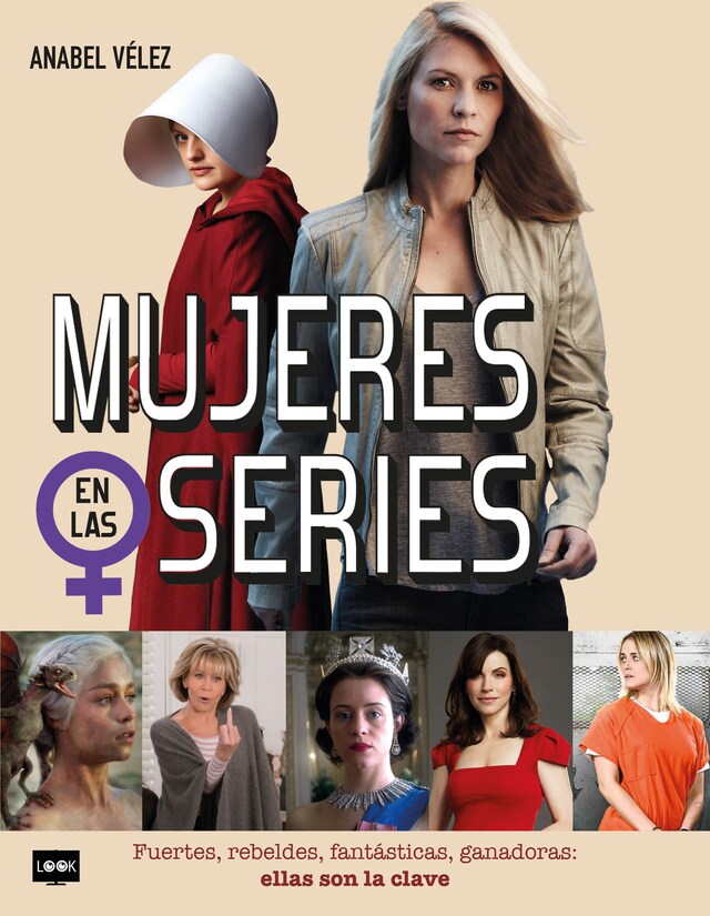 Portada de libro para Mujeres en las series