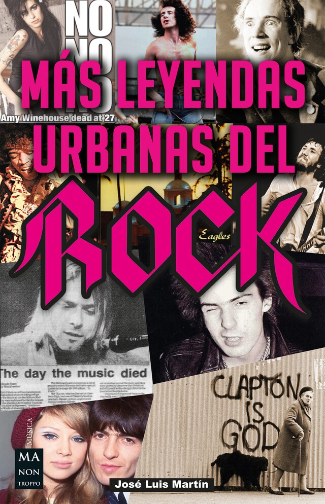 Book cover for Más leyendas urbanas del rock