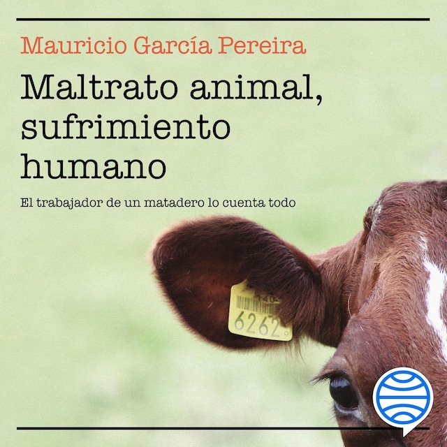Book cover for Maltrato animal, sufrimiento humano