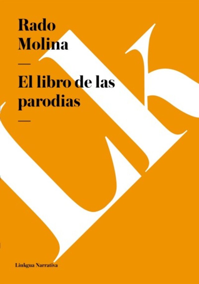 Kirjankansi teokselle El libro de las parodias