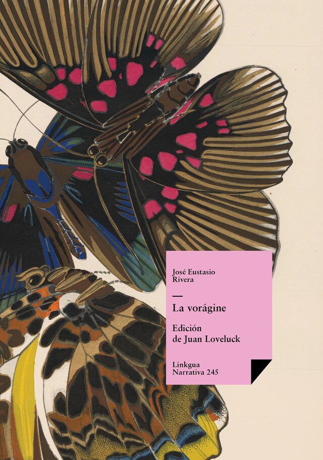 Book cover for La vorágine