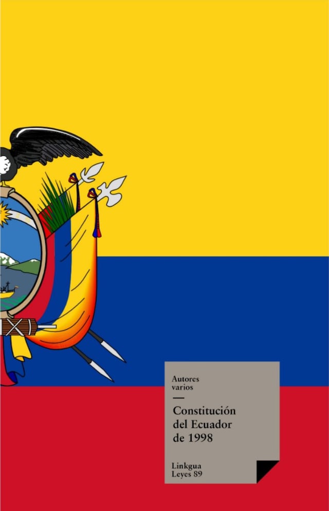 Bogomslag for Constitución del Ecuador de 1998