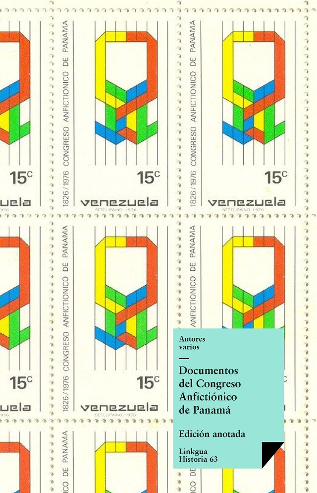 Book cover for Antología sobre el Congreso Anfictiónico de Panamá