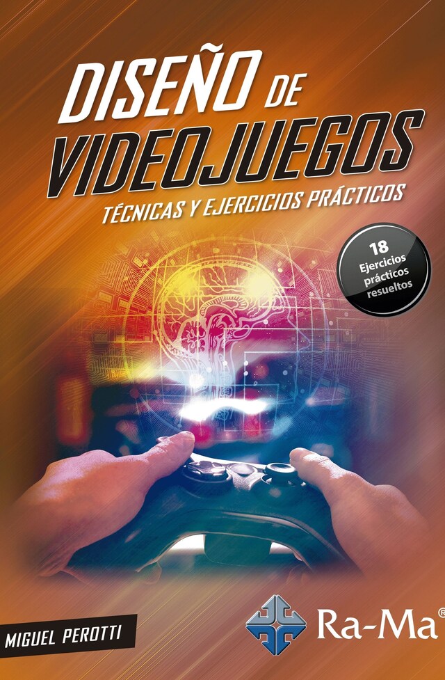 Portada de libro para Diseño de Videojuegos