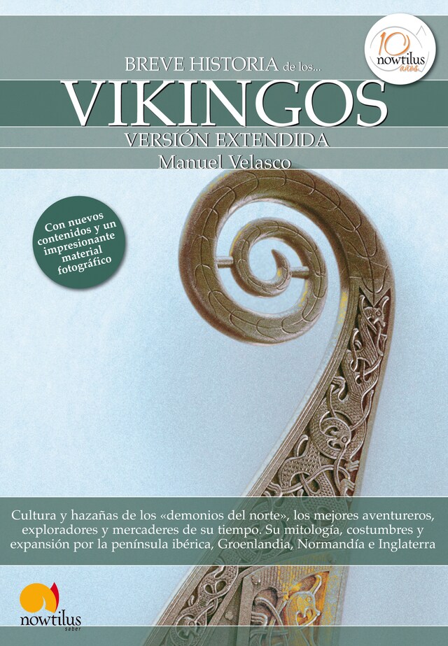 Boekomslag van Breve historia de los vikingos (versión extendida)