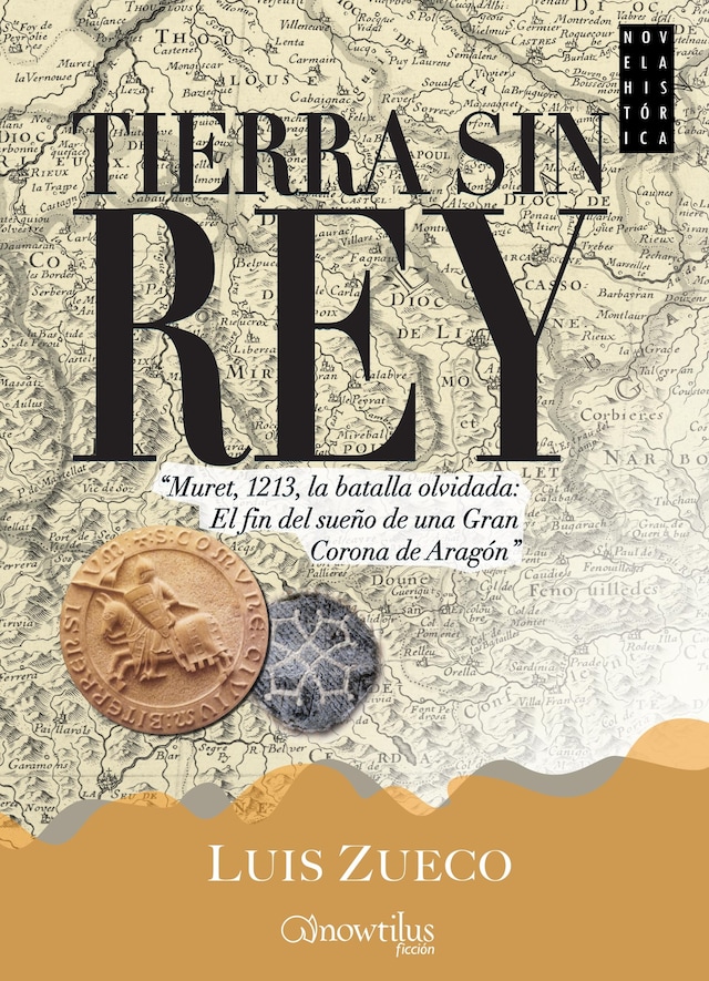 Book cover for Tierra sin rey