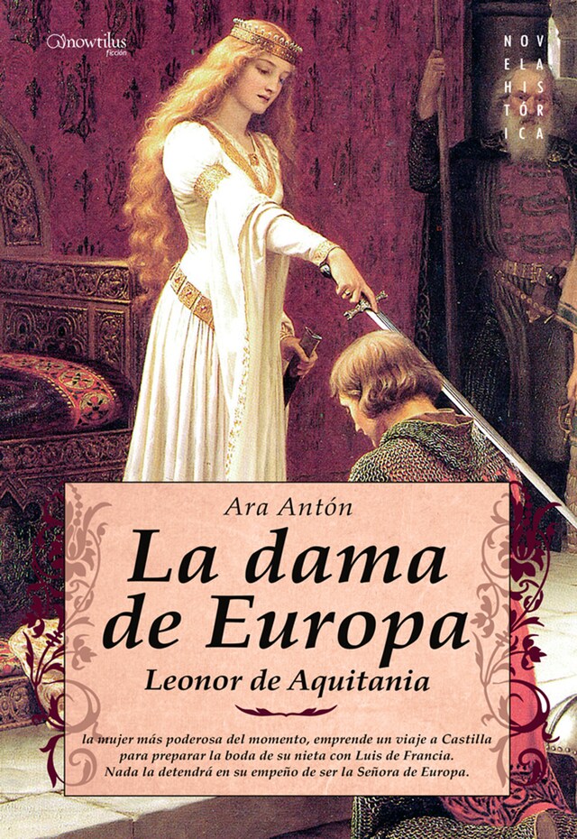 Book cover for La dama de Europa