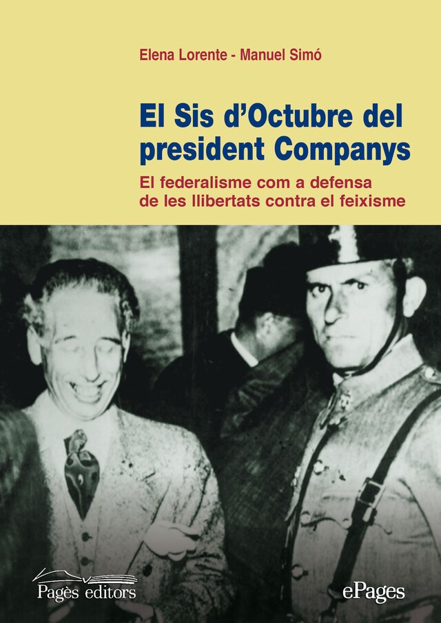 Buchcover für El sis d'octubre del president Companys