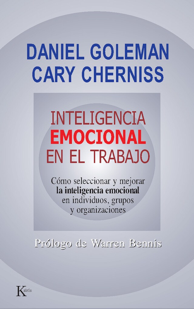 Kirjankansi teokselle Inteligencia emocional en el trabajo