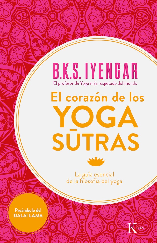 Boekomslag van El corazón de los yoga sutras