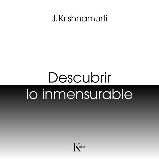 Book cover for Descubrir lo inmensurable