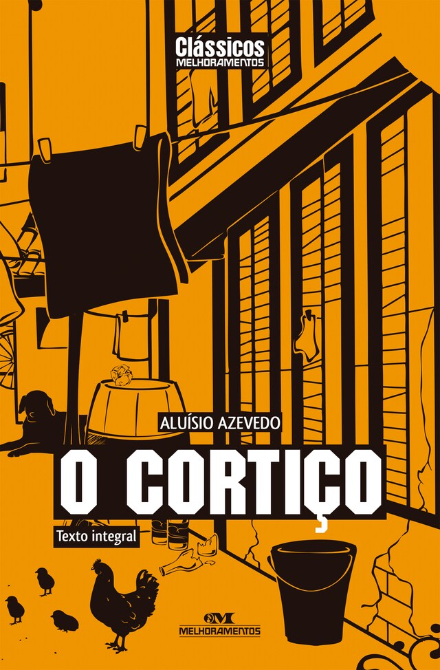 Buchcover für O cortiço