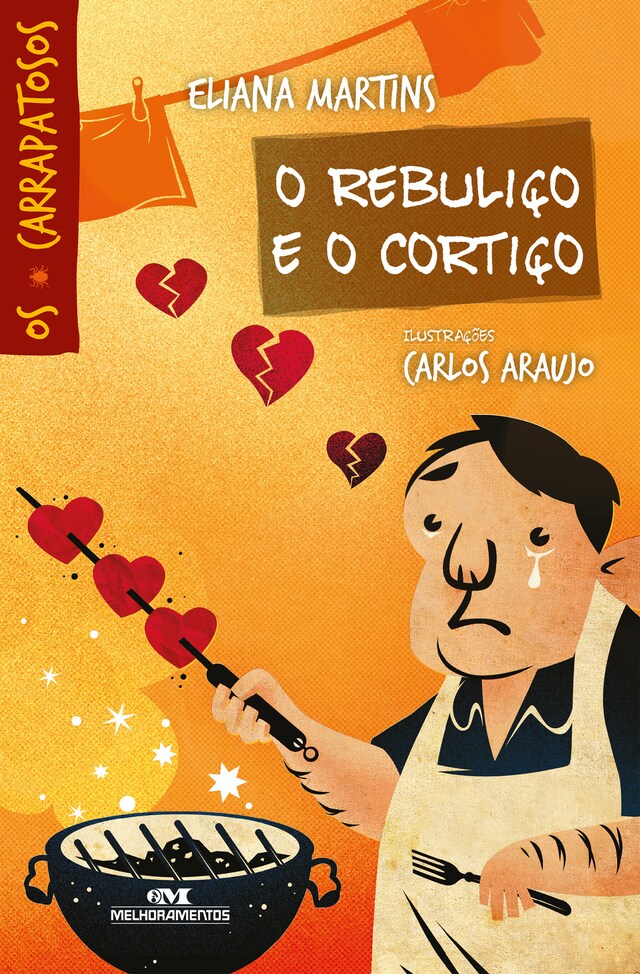 Copertina del libro per O rebuliço e o cortiço