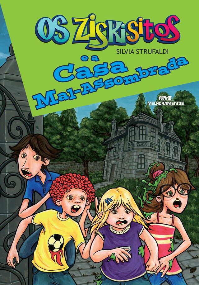 Book cover for Os Ziskisitos e a casa mal-assombrada