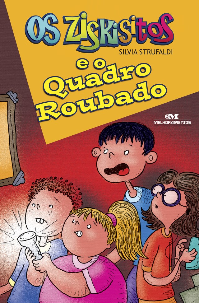 Couverture de livre pour Os Ziskisitos e o quadro roubado