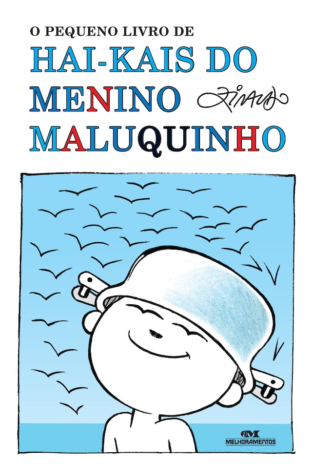 Boekomslag van O pequeno livro de hai-kais do Menino Maluquinho